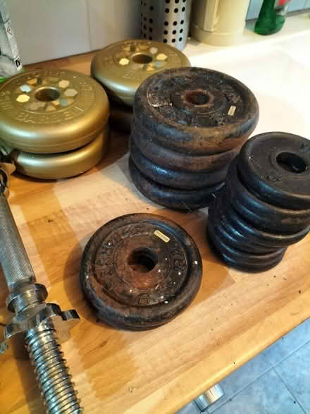 Photo of free Weights and bars. (Pickering YO18) #1