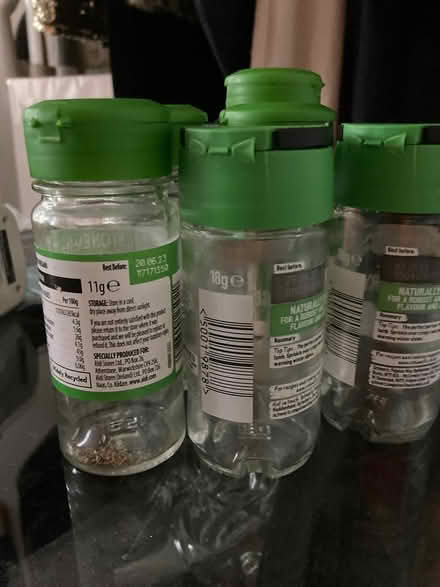Photo of free Six herb and spice jars (Shipley BD18) #1