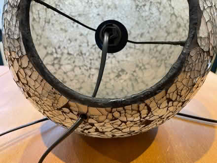 Photo of free Glass mosaic globe shape lamp (Twyford RG10) #3