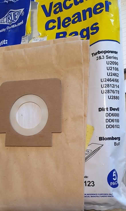 Photo of free Hoover Vaccum Cleaner Bags (Culmstock) #1