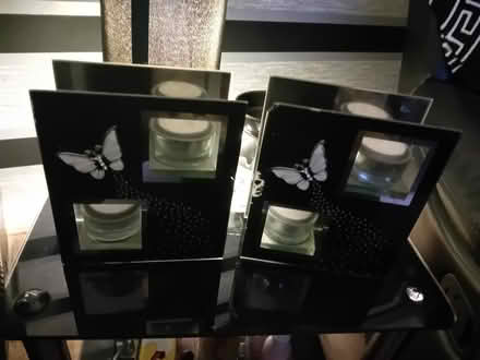 Photo of free 2x black n sliver butterfly lights (Horsham) #1