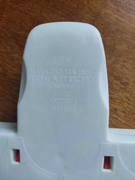 Photo of free Extension electrical 3 pin UK 4 gang socket (Sandilands CR0) #4