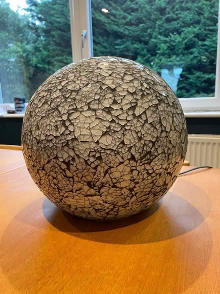 Photo of free Glass mosaic globe shape lamp (Twyford RG10) #1