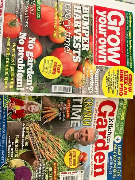 Photo of free Gardening magazines (Treeton S60) #1