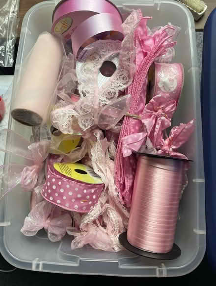 Photo of free Pink and Blue Ribbon (Lot) (Islington and 401) #1