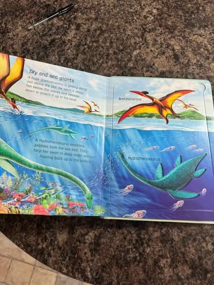 Photo of free Usborne dinosaur stencil book (Smallwood) #4