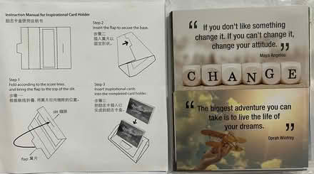 Photo of free Inspiration Cards with Card Holder (Toa Payoh) #1