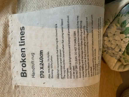 Photo of free Floor rug - wool (Acton W3) #4