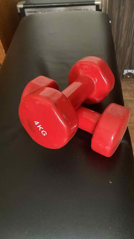 Photo of free 4 kg dumbbells (Rusthall TN4) #1