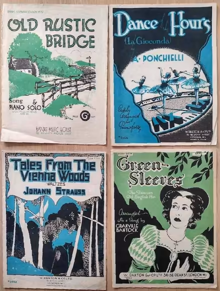 Photo of free Piano sheet music (Collier Row RM5) #1