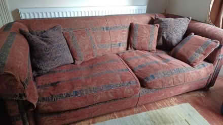 Photo of free Large used sofa in good condition (Canton CF11) #1