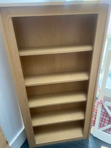 Photo of free Light wood small shelving unit (Chiswick W4) #2