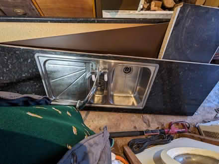 Photo of free Franke 1.5 sink with worktop (Hemyock) #1