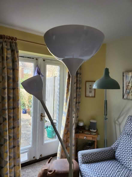 Photo of free Uplighter floor lamp with spotlight (Emsworth) #2