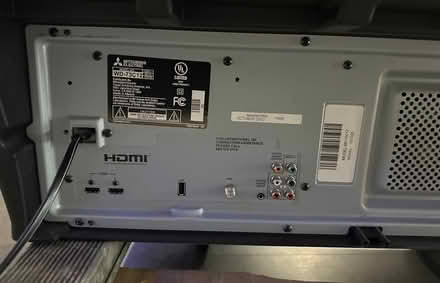 Photo of free 72” Mitsubishi Television (Upper Marlboro) #4