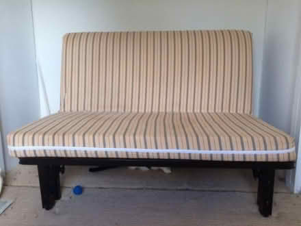 Photo of free Metal framed Sofa Bed with Day Cover (Malvern Wells WR14) #2