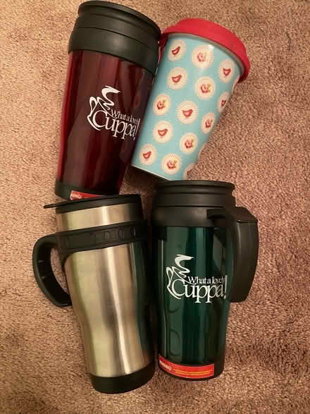 Photo of free Travel mugs (Wylde Green) #2