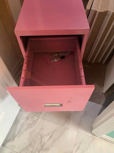 Photo of free Metal two drawer file cabinet (Rebel Walk Drive) #4