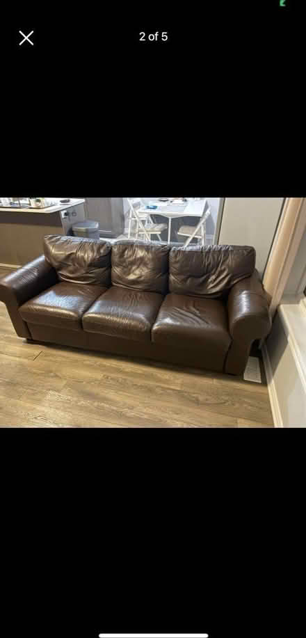 Photo of free Leather Coach (Stoney Creek Mountain) #2