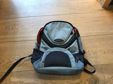 Photo of free medium grey and black backpack (Redhill Meadvale RH1) #1