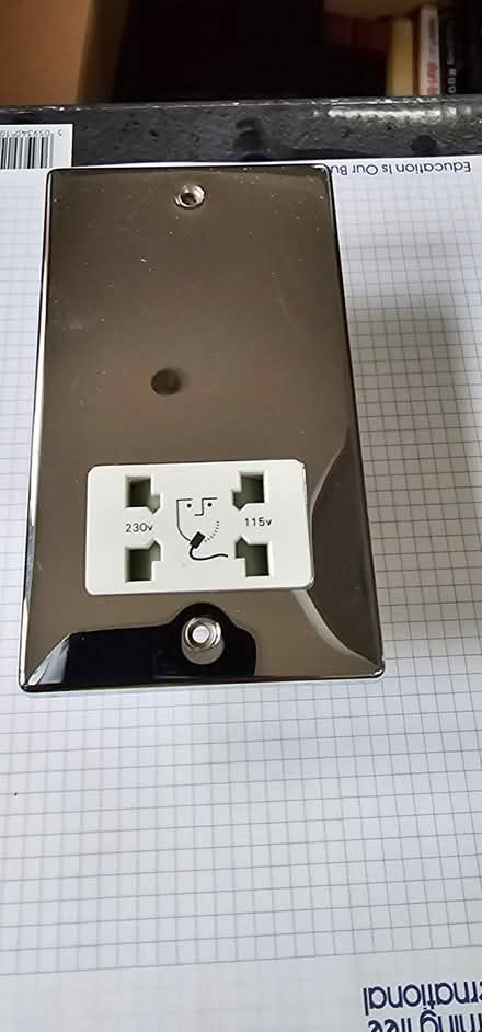 Photo of free Polished Chrome Shaver Socket (Rickmansworth central WD3) #1