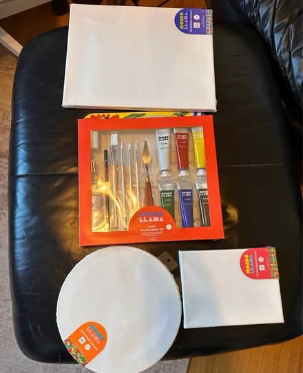 Photo of free Art kit and canvases (Toms River) #1