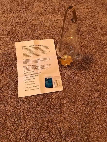 Photo of free Glass barometer (Woodley RG5) #1