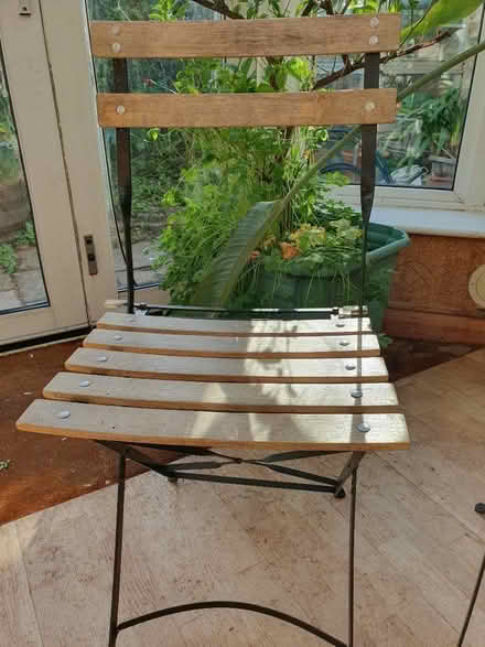 Photo of free Two garden chairs (Gospel Oak NW5) #3