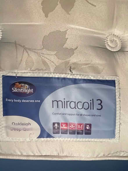 Photo of free Silentnight single size mattress (Southall UB2) #3