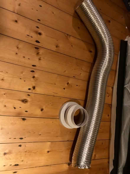 Photo of free 100mm x2m ducting and adapter (M34 Dane Bank) #1