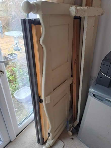 Photo of free Double bed frame (Critchill, Frome) #1