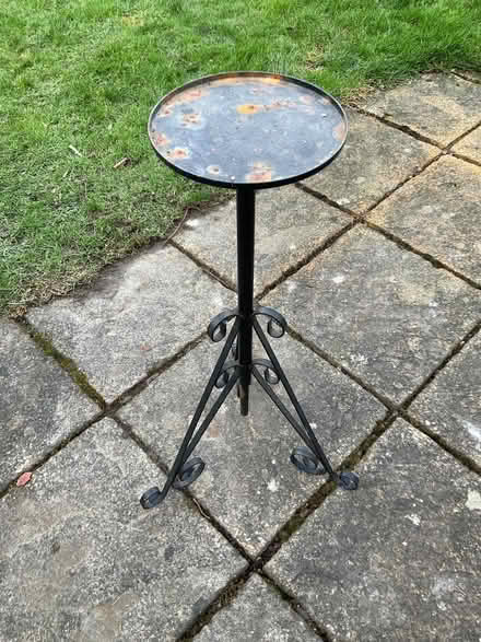 Photo of free Wrought iron Plant stand (Bishop's Castle SY9) #1