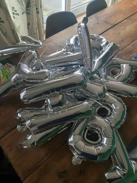 Photo of free Happy birthday balloon banner (BD16) #1