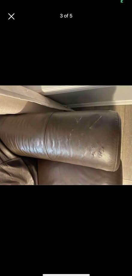 Photo of free Leather Coach (Stoney Creek Mountain) #1