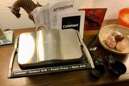 Photo of free Cuisinart Compact Grill / Panini Press for repair or spares (Kendal LA9) #1