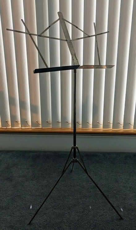 Photo of free Portable folding music stand + bag (McKellar Park) #1