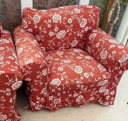 Photo of free IKEA Extorp sofa & armchair, PR8 (Southport PR8) #1