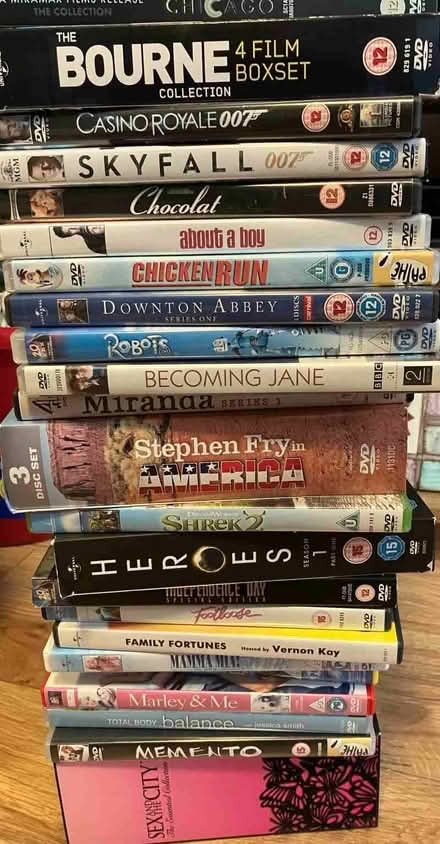 Photo of free Dvd’s (Woodley RG5) #1