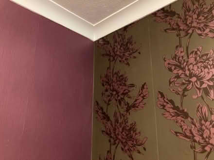 Photo of free Wall paper - burgundy and chocolate colours (The Cedars Estate WD3) #2