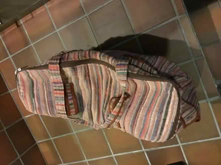 Photo of free Bag, fabric with plastic lining (Fairfield Park) #3