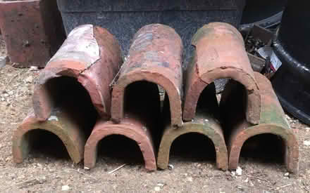 Photo of free Used terracotta bricks (Heath End GU11) #2