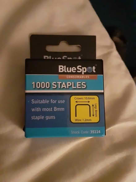 Photo of free Staples for staplegun (Thrupp GL5) #2