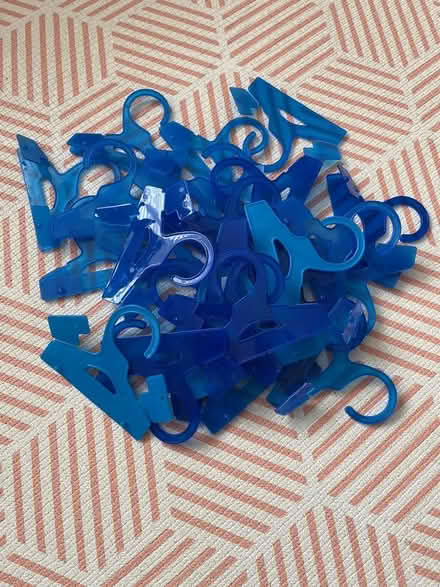 Photo of free Blue hangers from dehumidifier bags (Colchester CO3) #1