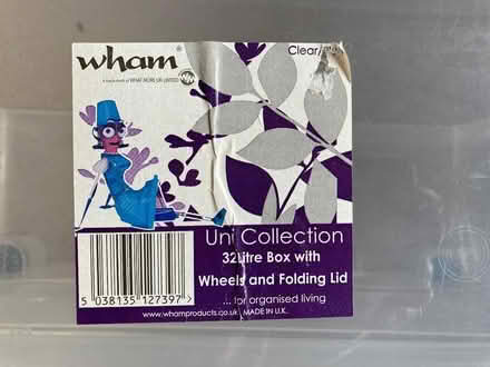 Photo of free 32 litres storage box on wheels (Leegomery TF1) #3