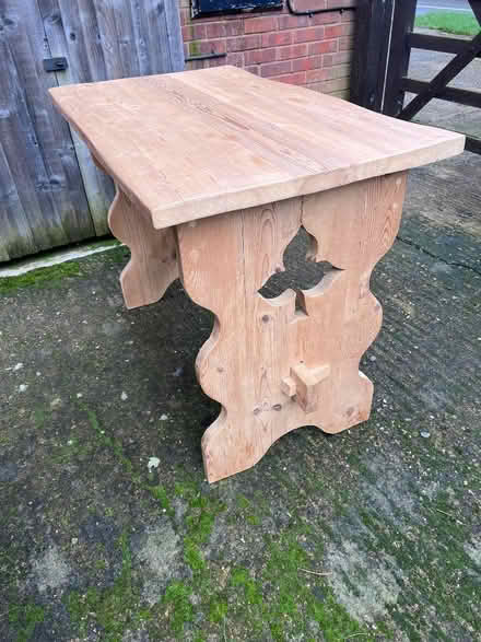 Photo of free Small Pine Kitchen Table (Great Dunham PE32) #2