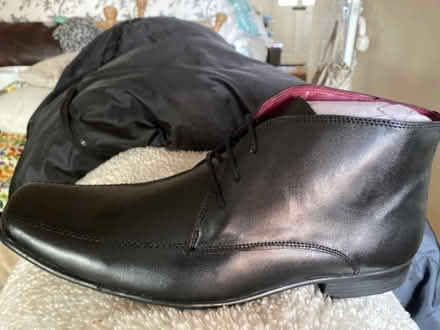 Photo of free Black shoes men’s size 10 Brand new (Buckley Hill L30) #1