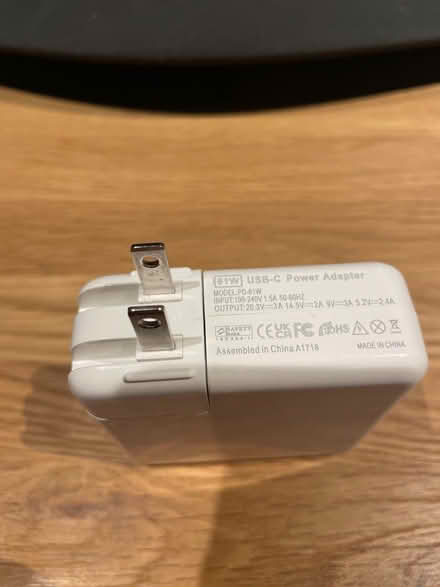 Photo of free Usb-C wall plug with non- UK plug (E3) #1