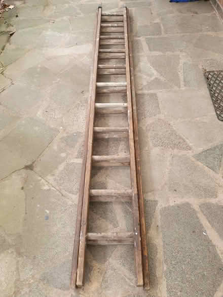 Photo of free Vintage wooden ladders (Wombourne WV5) #1