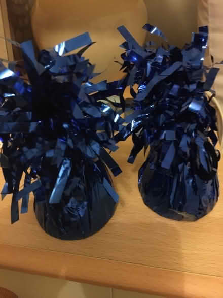 Photo of free 5 Blue Helium Balloon Weights (Uxbridge UB10) #1