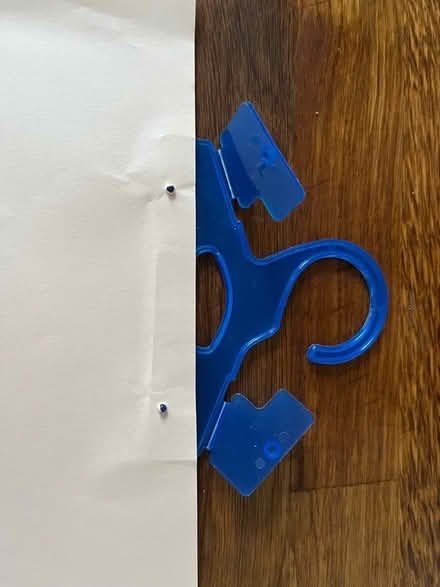 Photo of free Blue hangers from dehumidifier bags (Colchester CO3) #4